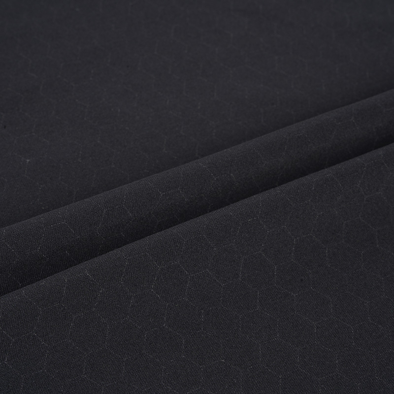 CE-11SP028 95% Nylon 5% Régulation physiologique à cellules en spandex et soutien à la santé Single Jersey Fabri